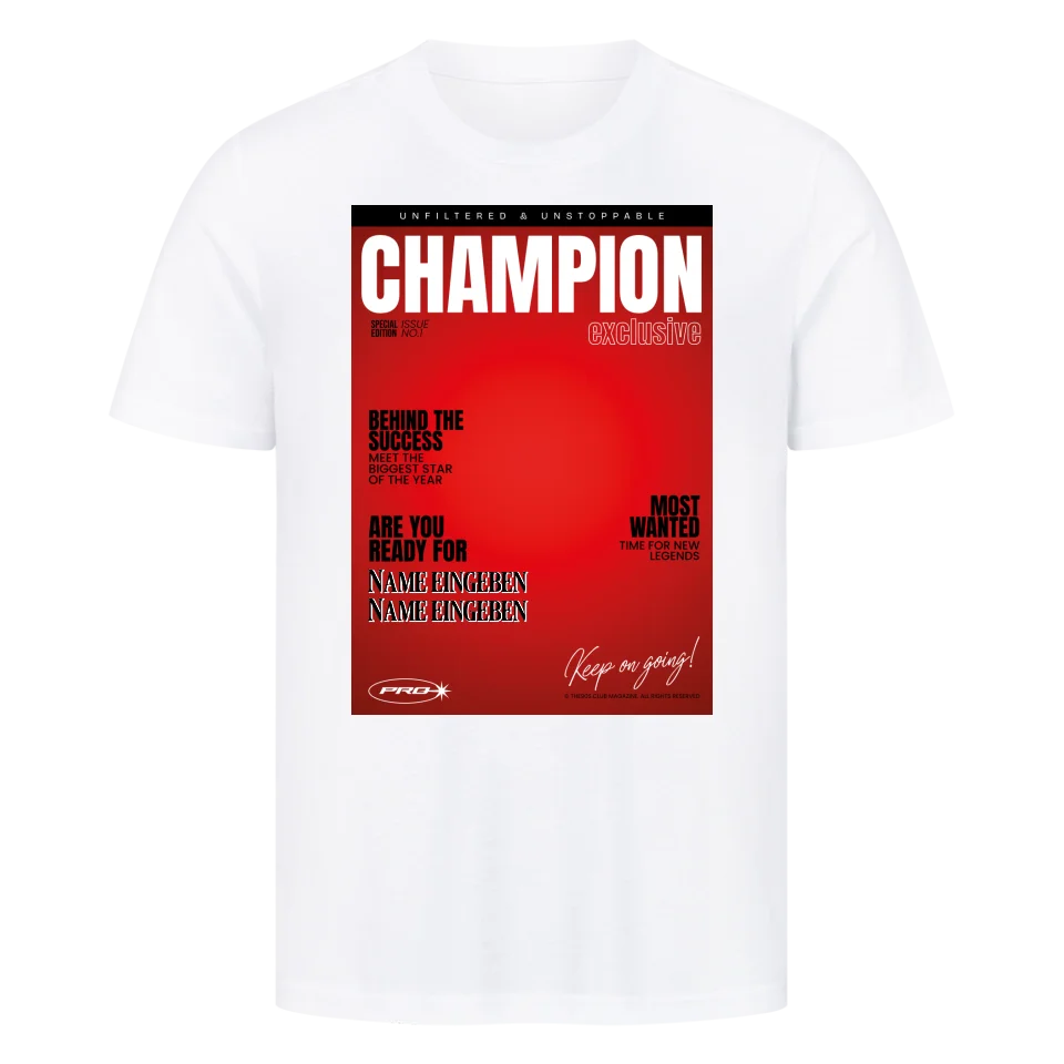 Champion Magazin Cover