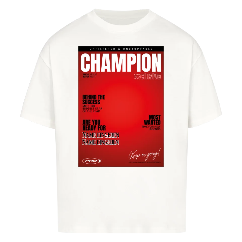 Champion Magazin Cover