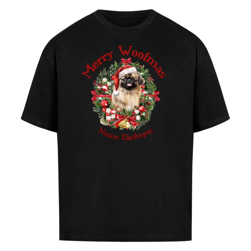 Individuell personalisierbare Oberteile nach Wahl – mit eigenem Hund & Text gestalten | Merry Woofmas