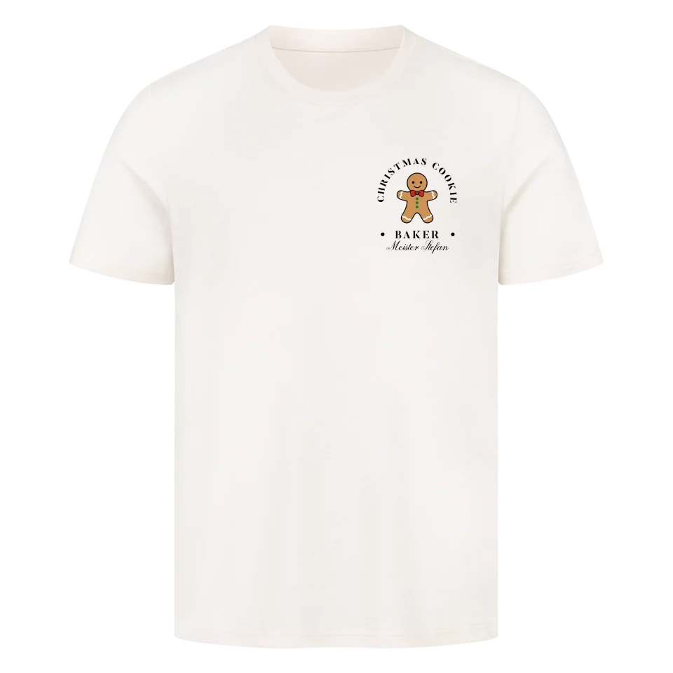 Individuell personalisierbare Oberteile nach Wahl – mit eigenem Text gestalten | Christmas Cookie Tester oder Baker