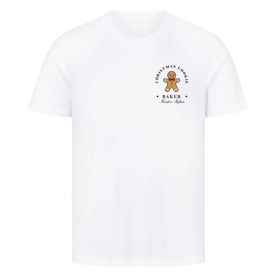 Individuell personalisierbare Oberteile nach Wahl – mit eigenem Text gestalten | Christmas Cookie Tester oder Baker