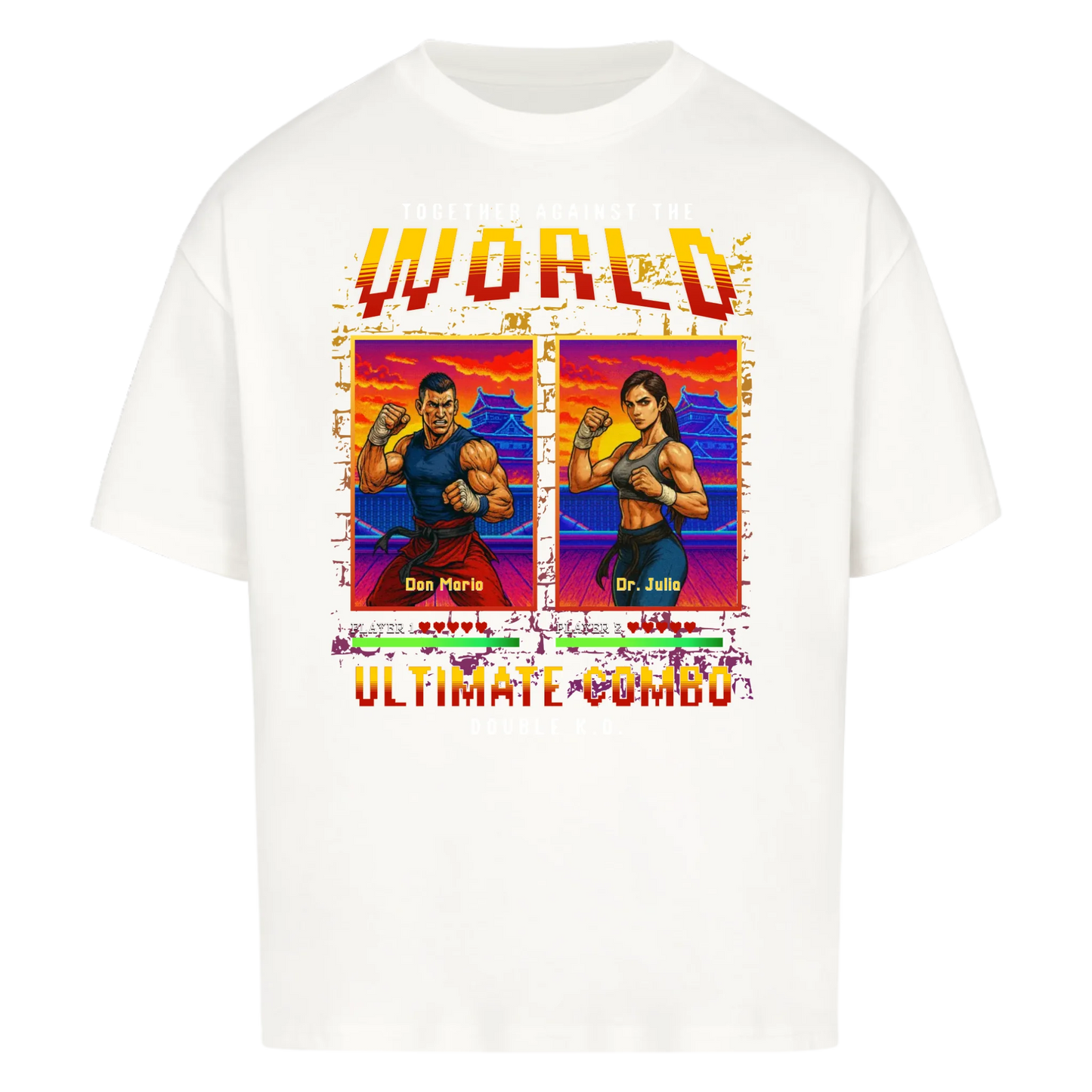 Together against the world - mit KI Bildgenerierung