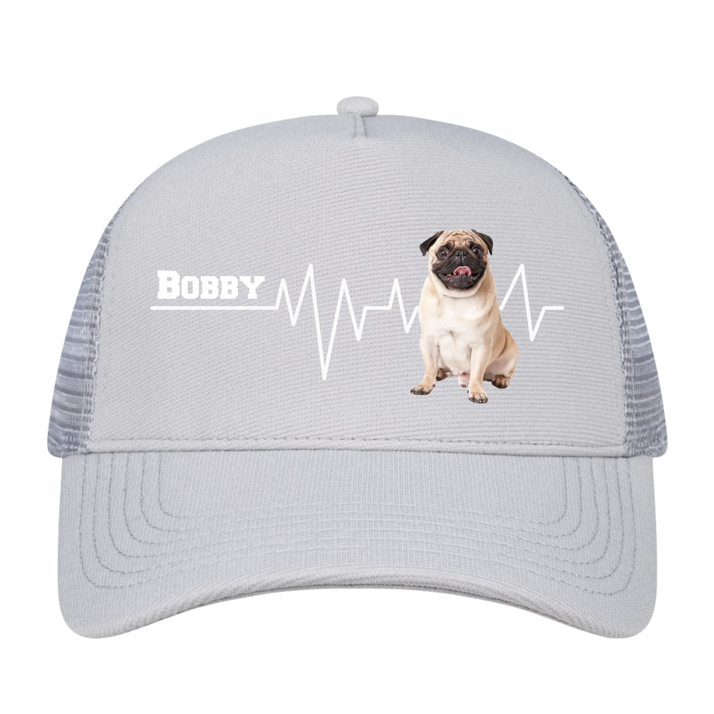 Dog Heartbeat Trucker Cap