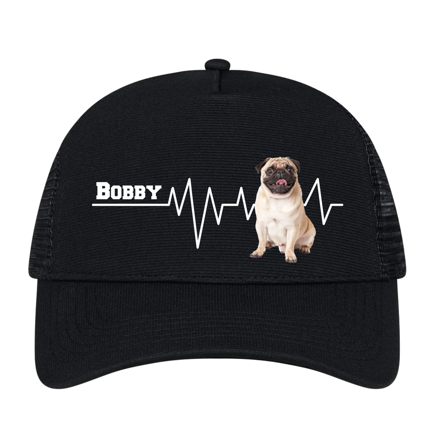 Dog Heartbeat Trucker Cap