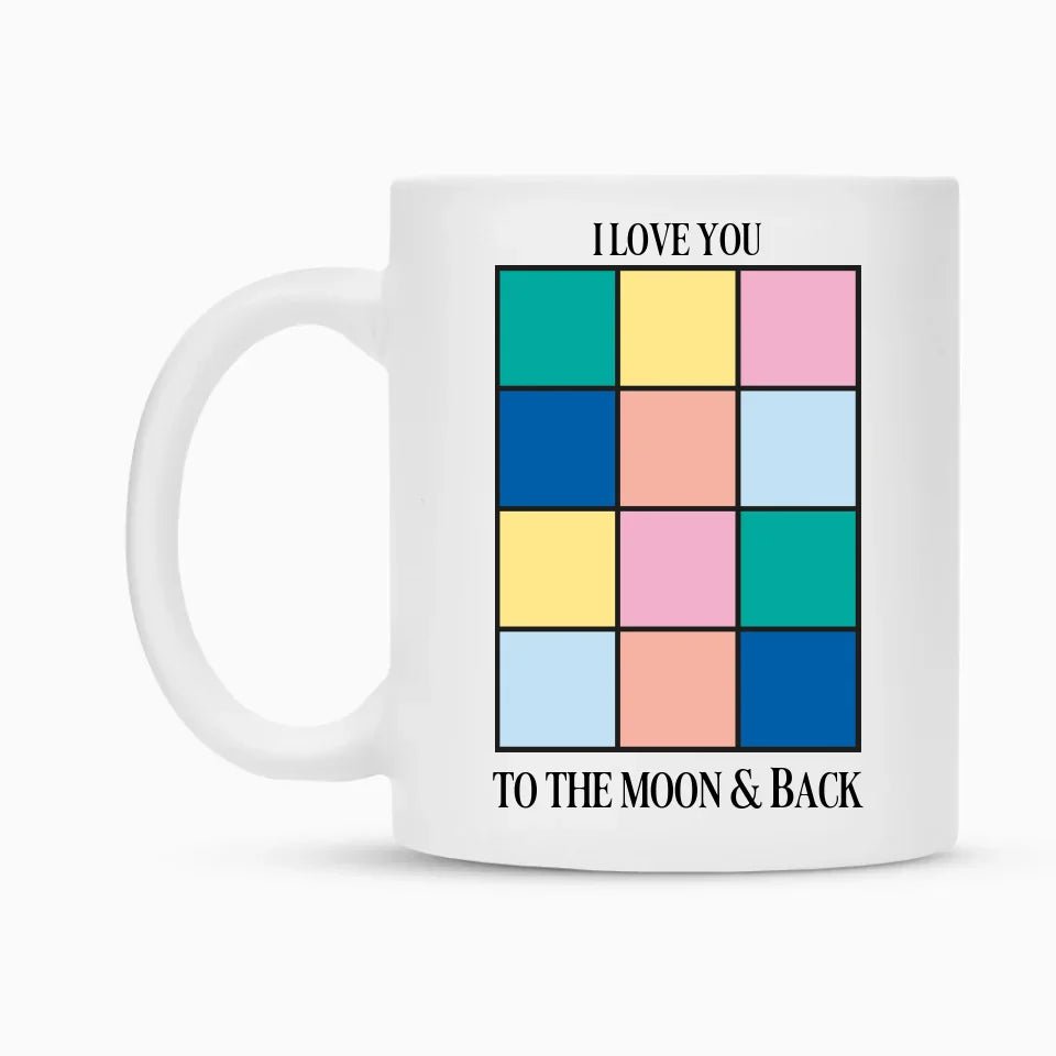 Bunte Collage Tasse - Social Surprise - #geschenk - #vintage