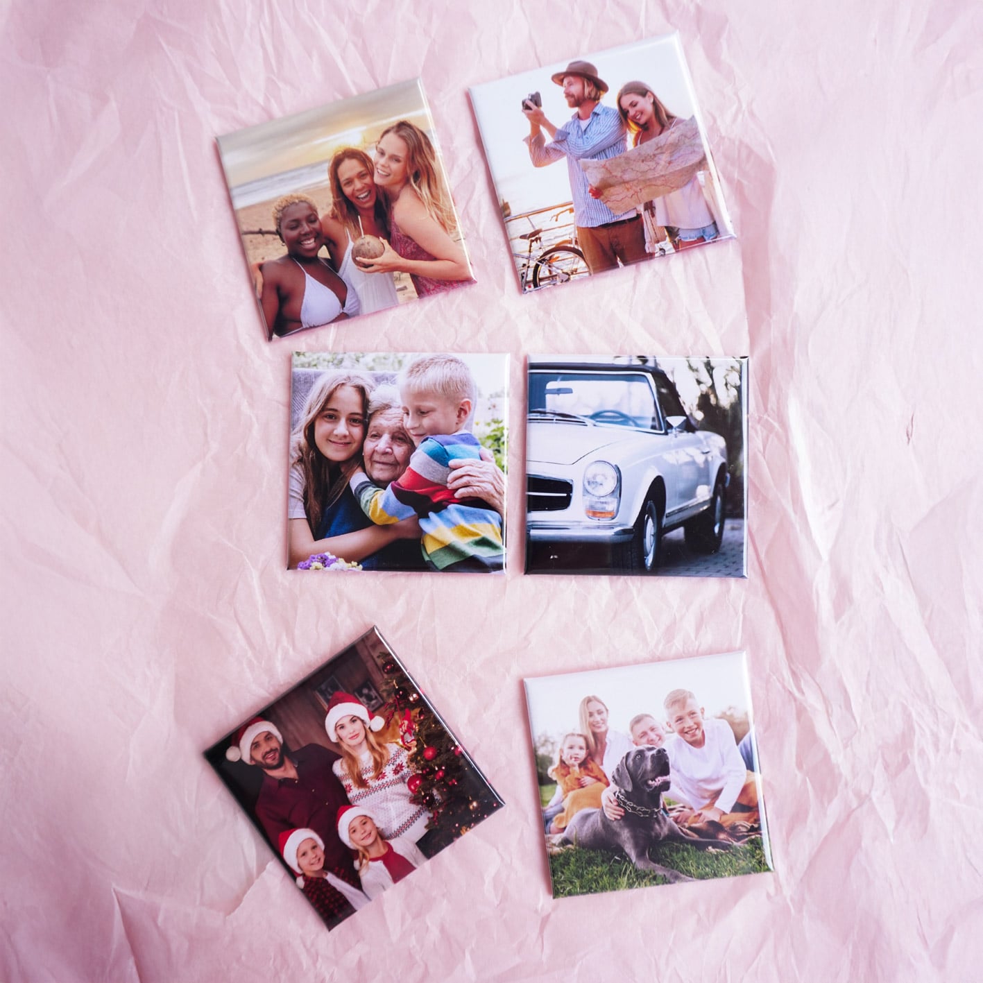 6 Fotomagnete (6,5×6,5 cm)